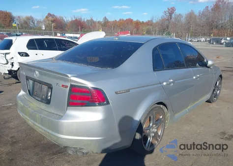 2007 Acura Tl Type S z USA, uszkodzony, nr VIN 19UUA75557A041824